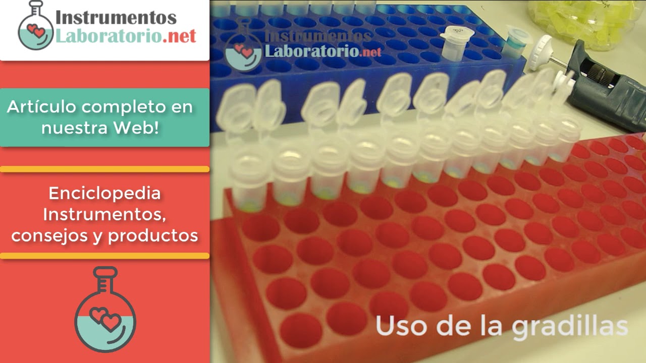 cual es la funcion de la gradilla en el laboratorio