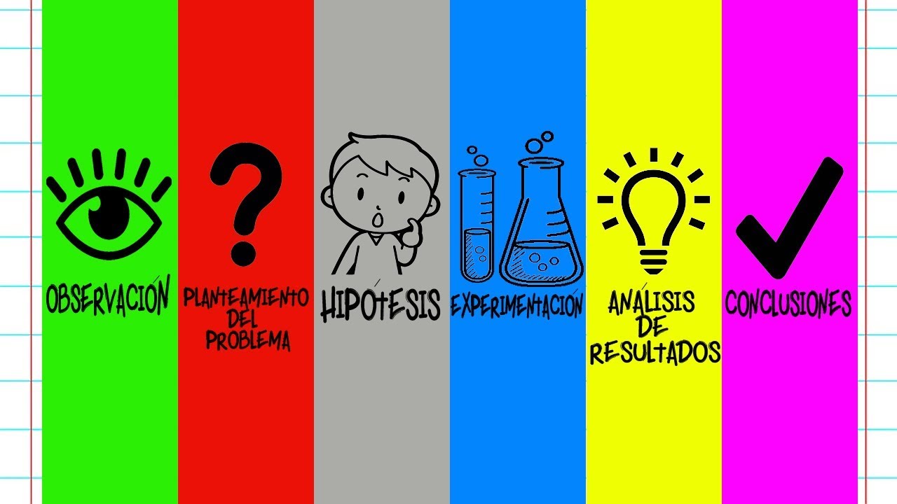 cuales son los siete pasos del metodo cientifico