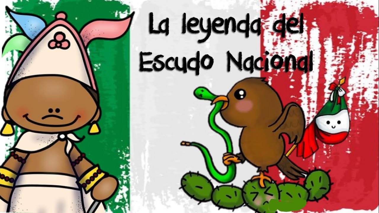 cuento del escudo de la bandera de mexico