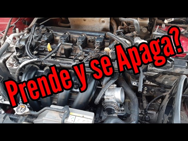 mi auto prende y se apaga al instante