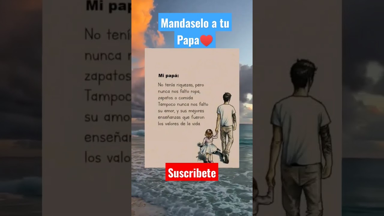 palabras para un padre que no quiere a su hijo