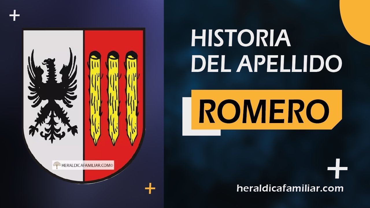 qué significa el apellido romero y de dónde proviene