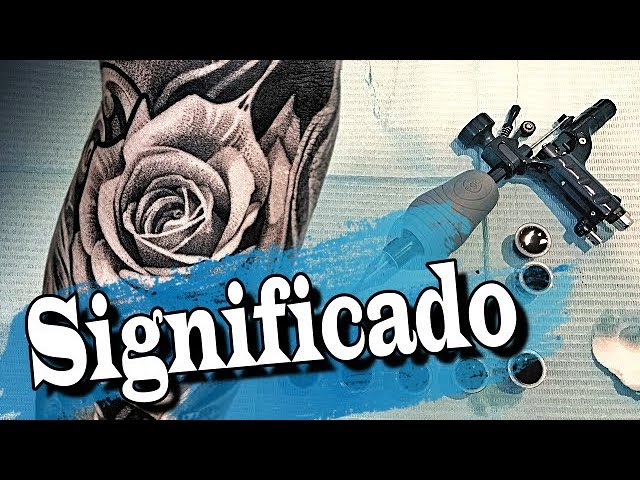 que significa el tatuaje de una rosa en un hombre