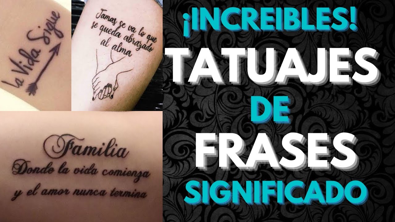tatuajes de frases en el brazo para hombres