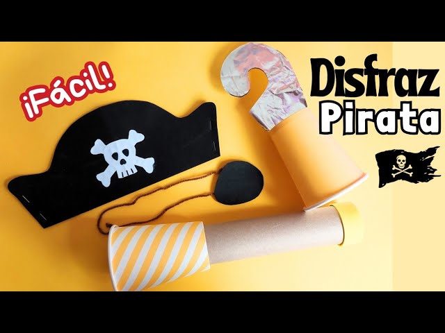 disfraz de pirata para niño hecho en casa