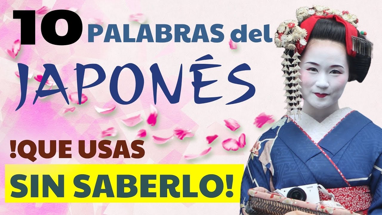 palabras de origen japones que se usan en mexico