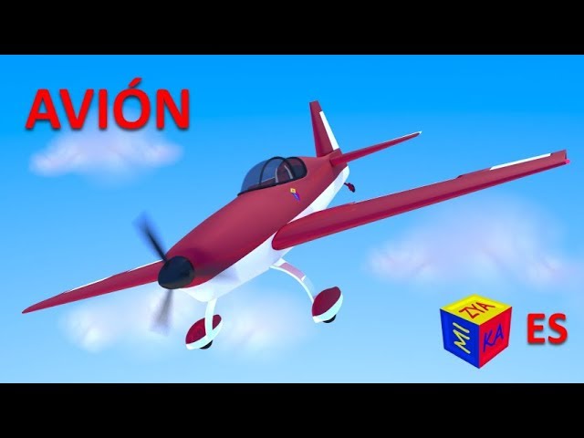 partes de un avion para niños de preescolar