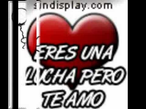 quiero que sepa que no se vivir sin ella