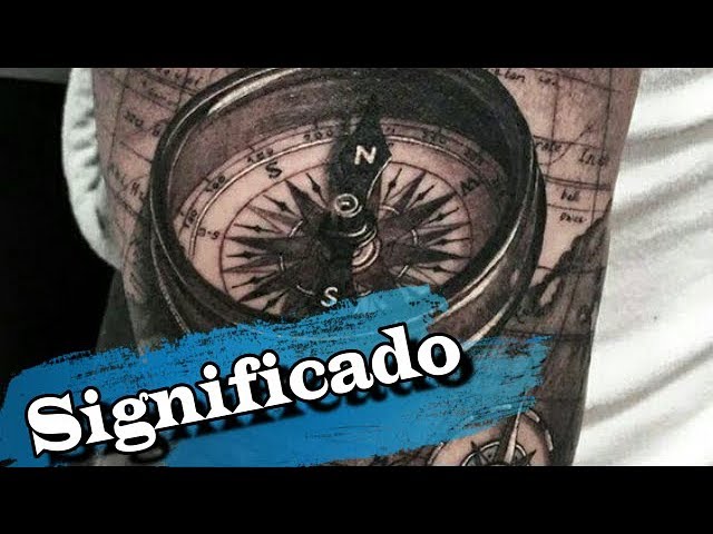 tatuajes de brujulas para hombre en el brazo
