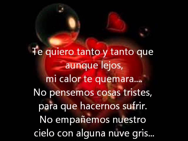 te quiero como nadie te ha querido letra