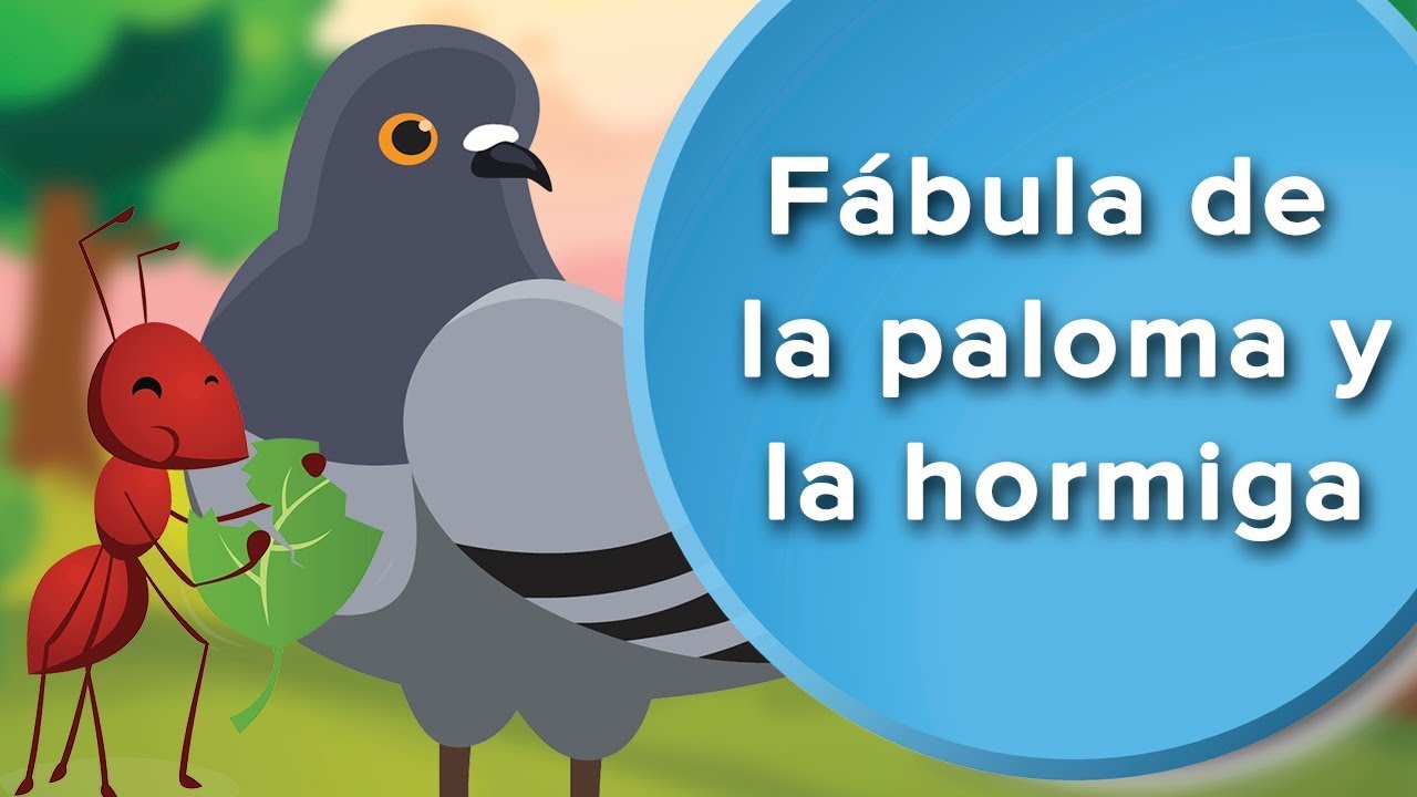 autor de la fabula la paloma y la hormiga