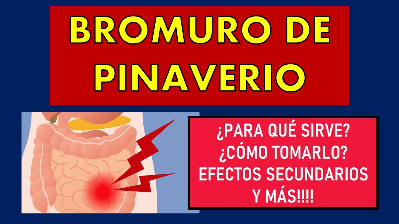 cada cuantas horas se toma el bromuro de pinaverio