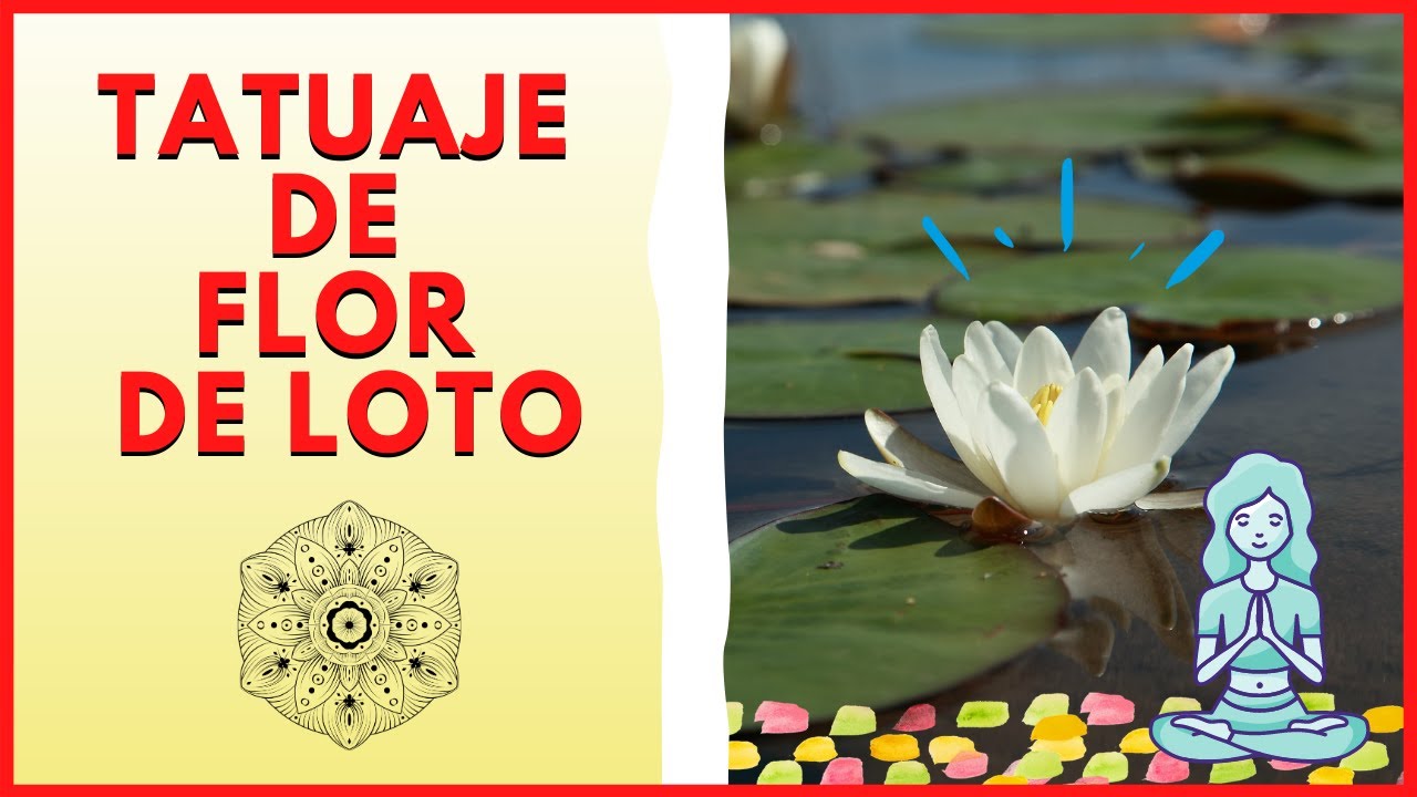 flor de loto tatuaje en el pecho significado