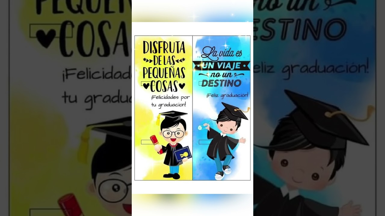 frases cortas de graduacion para niños de preescolar