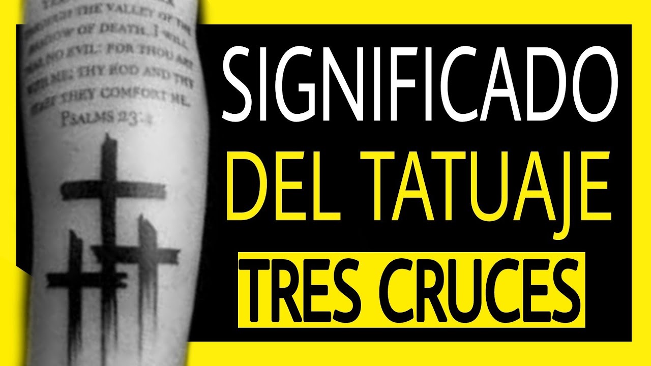 que significa el tatuaje de las 3 cruces