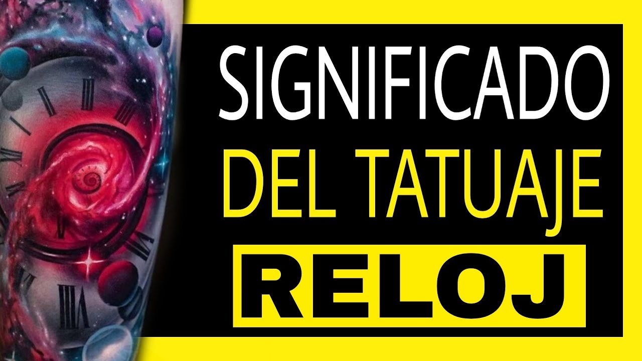 relojes tatuajes de la vida y la muerte