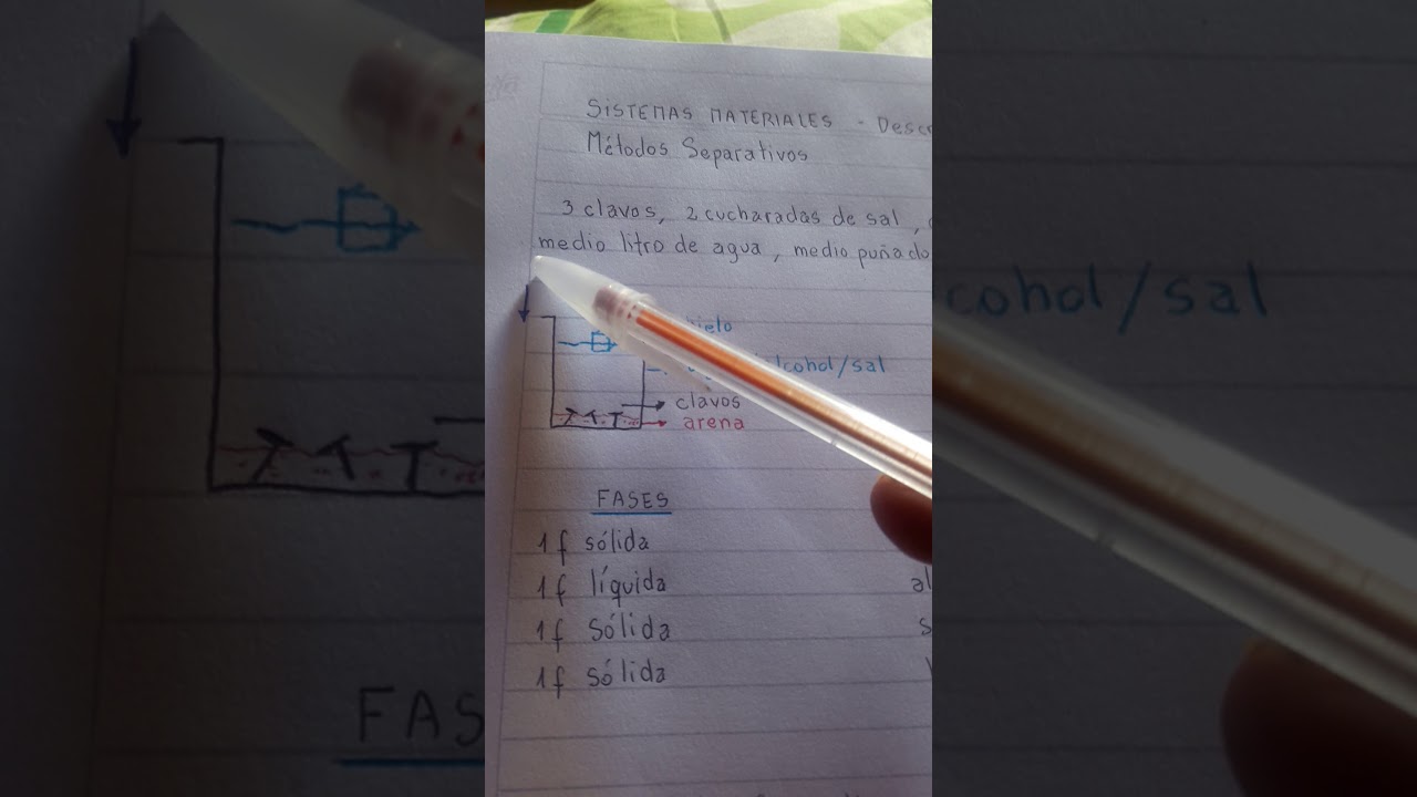 sistema heterogeneo de 3 fases y 4 componentes