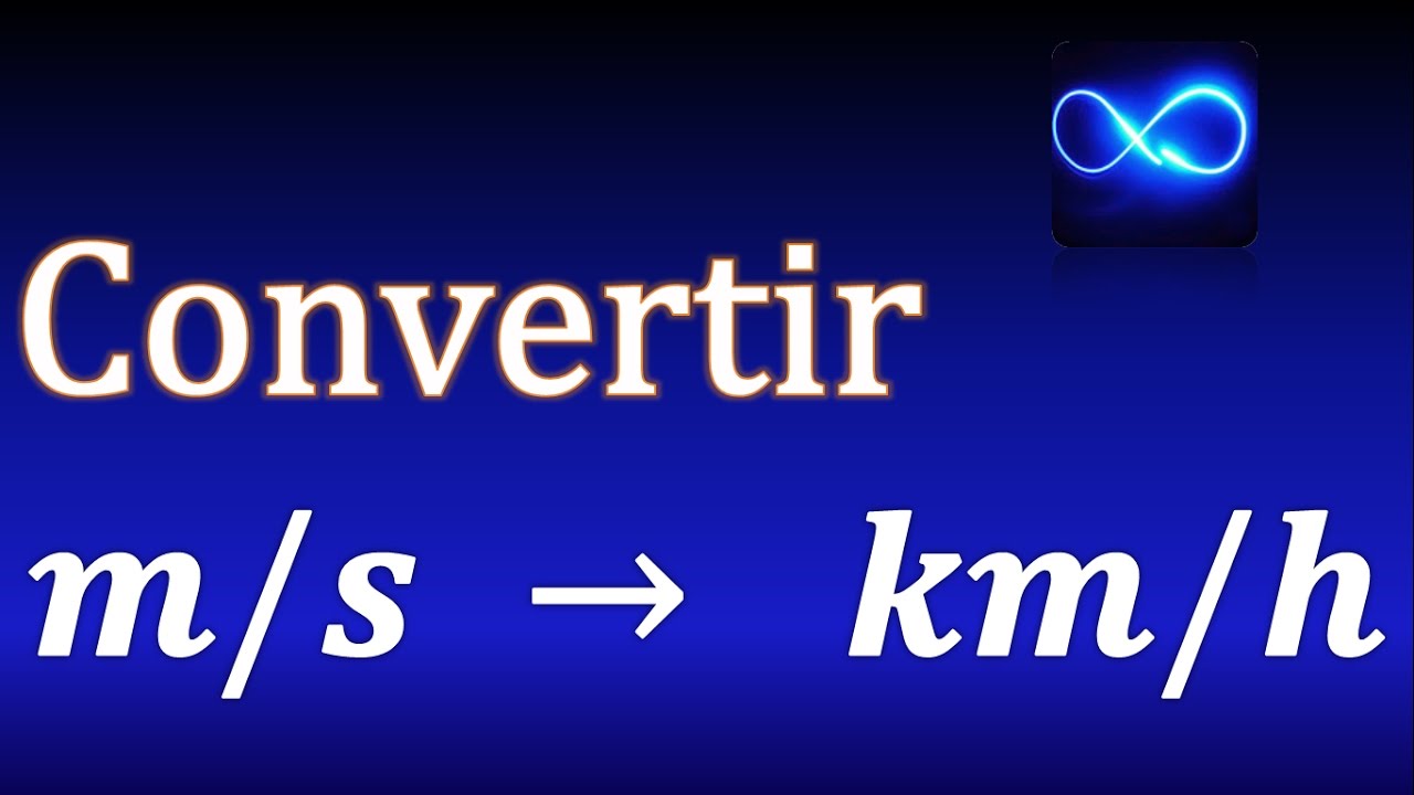 300 metros por segundo a kilómetros por hora