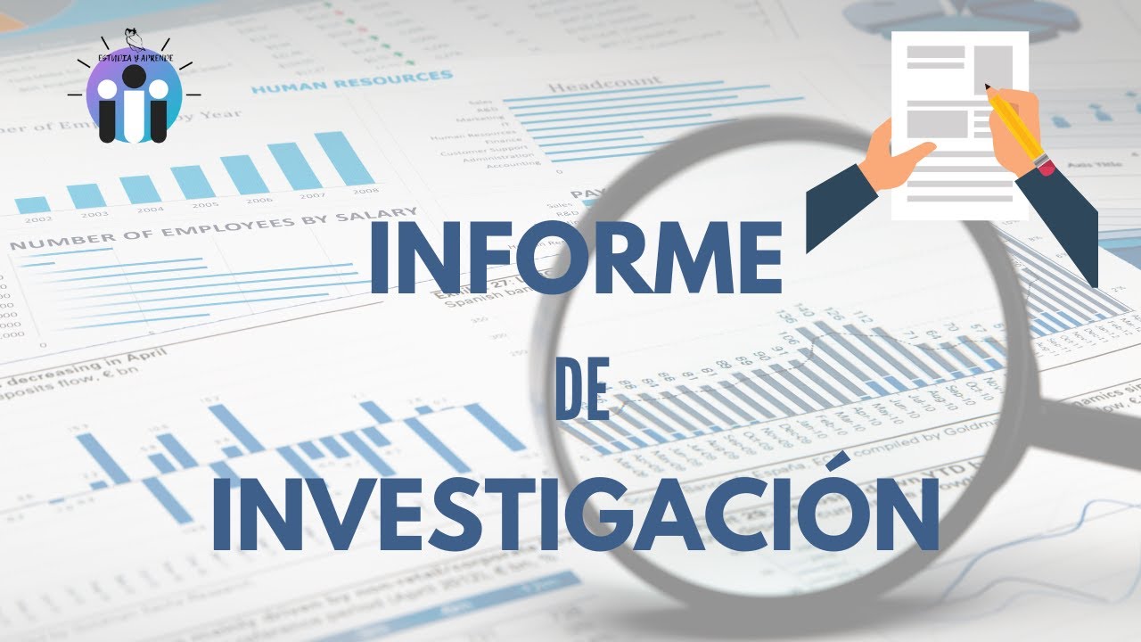 como se escribe un informe de investigacion cientifica