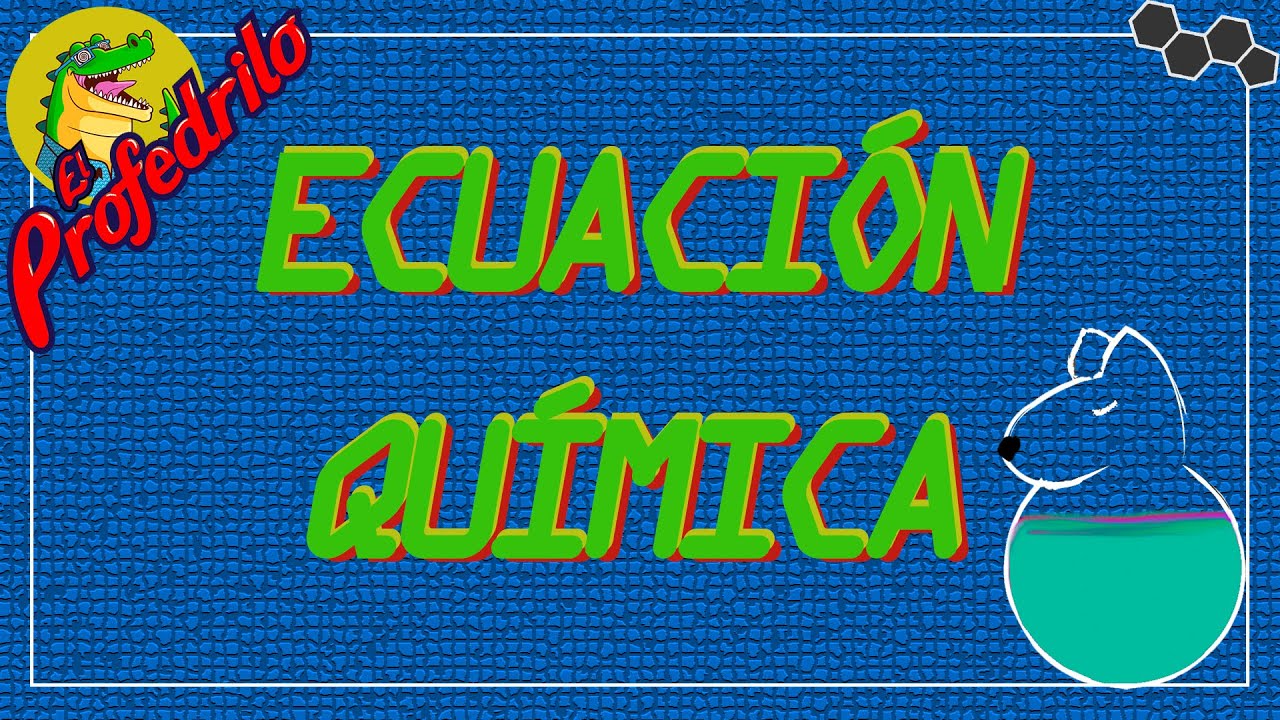 cuál es la diferencia entre reacción y ecuación química
