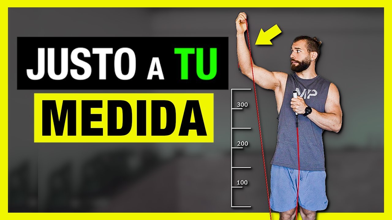 de que tamaño debe ser la cuerda para saltar