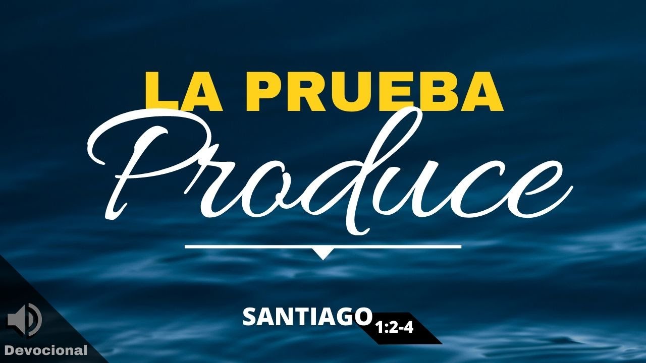 la prueba produce paciencia y la paciencia esperanza
