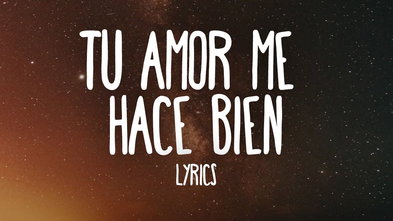 letras de marc anthony tu amor me hace bien