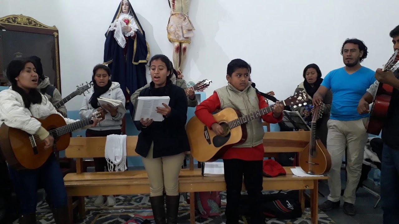 madre de dios yo te vengo a cantar