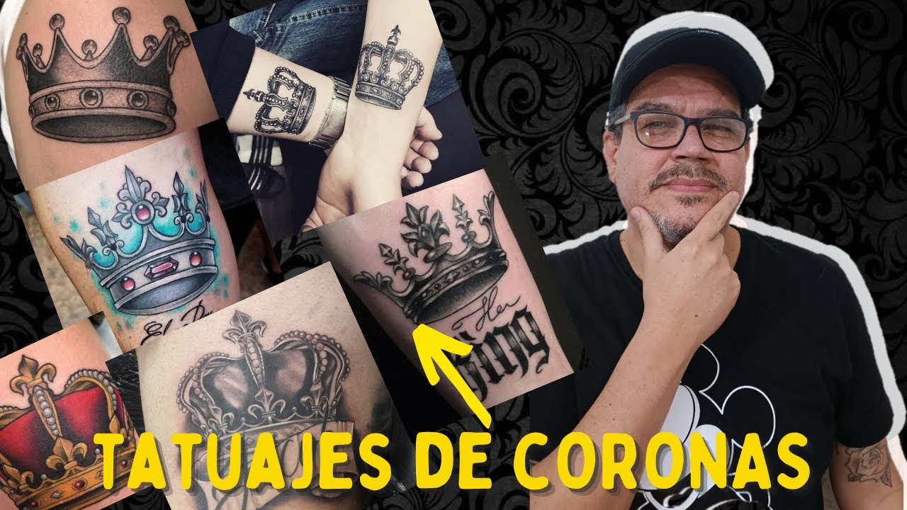 tatuajes de coronas para hombres en el brazo