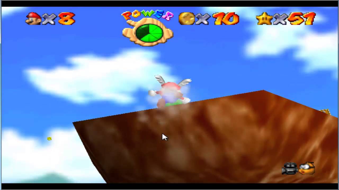 como pasar la mision de mario 64 alas al cielo