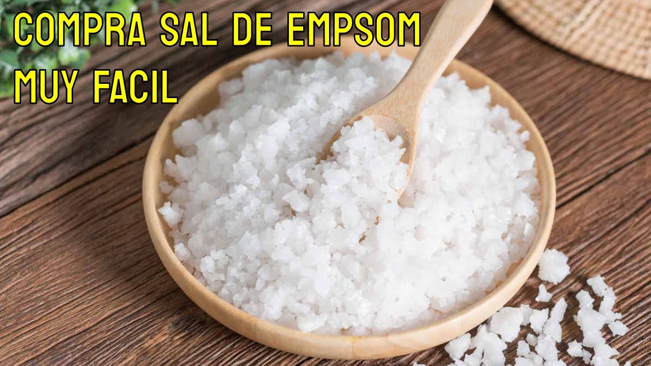 donde puedo comprar la sal epsom en mexico