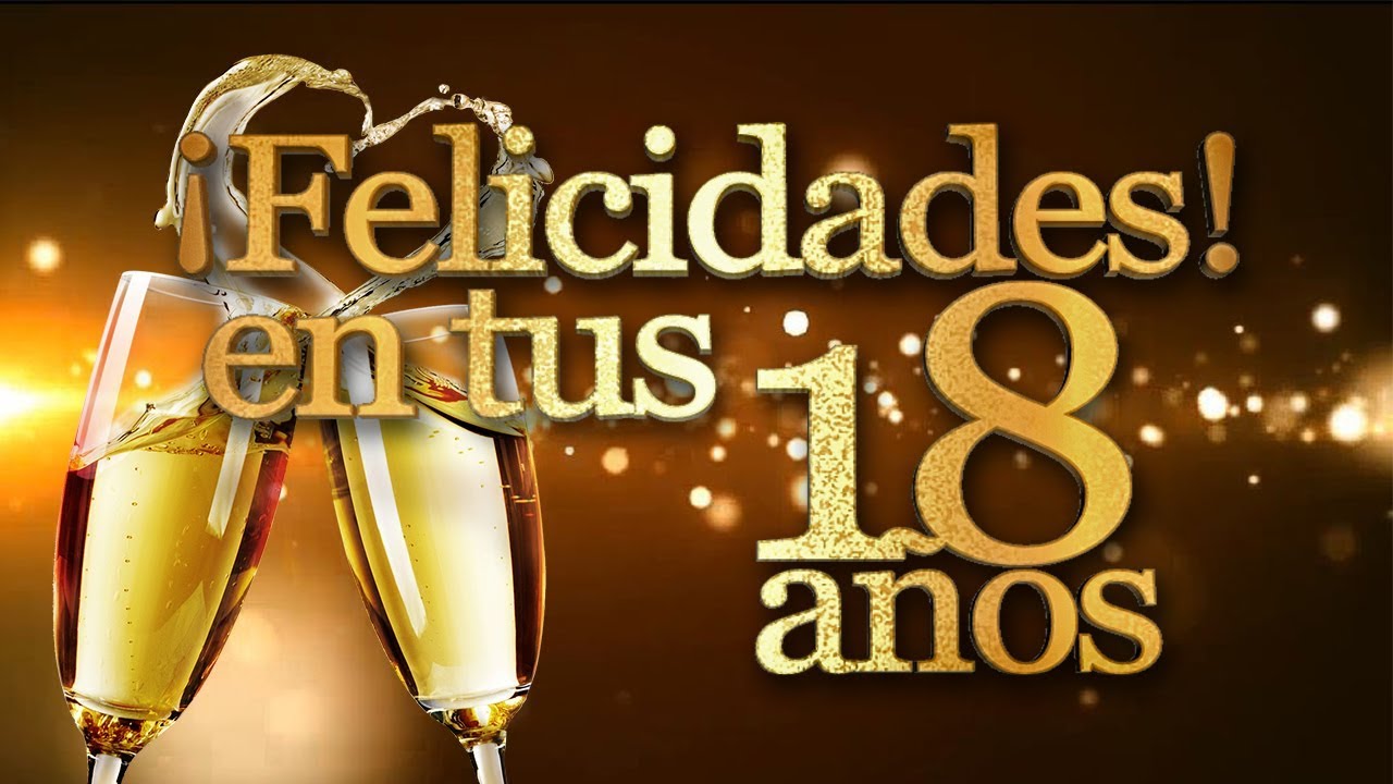 invitacion de cumpleaños para jovenes de 18 años