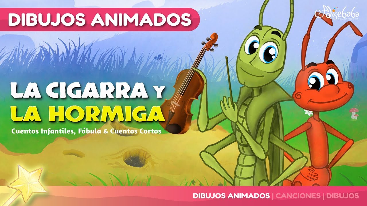 la cigarra y la hormiga fabula muy corta