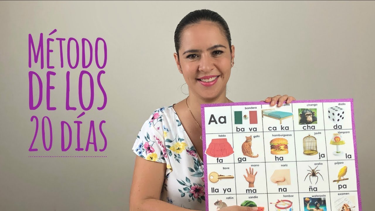 método para aprender a leer en 20 días