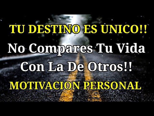no compares tu vida con la de otros