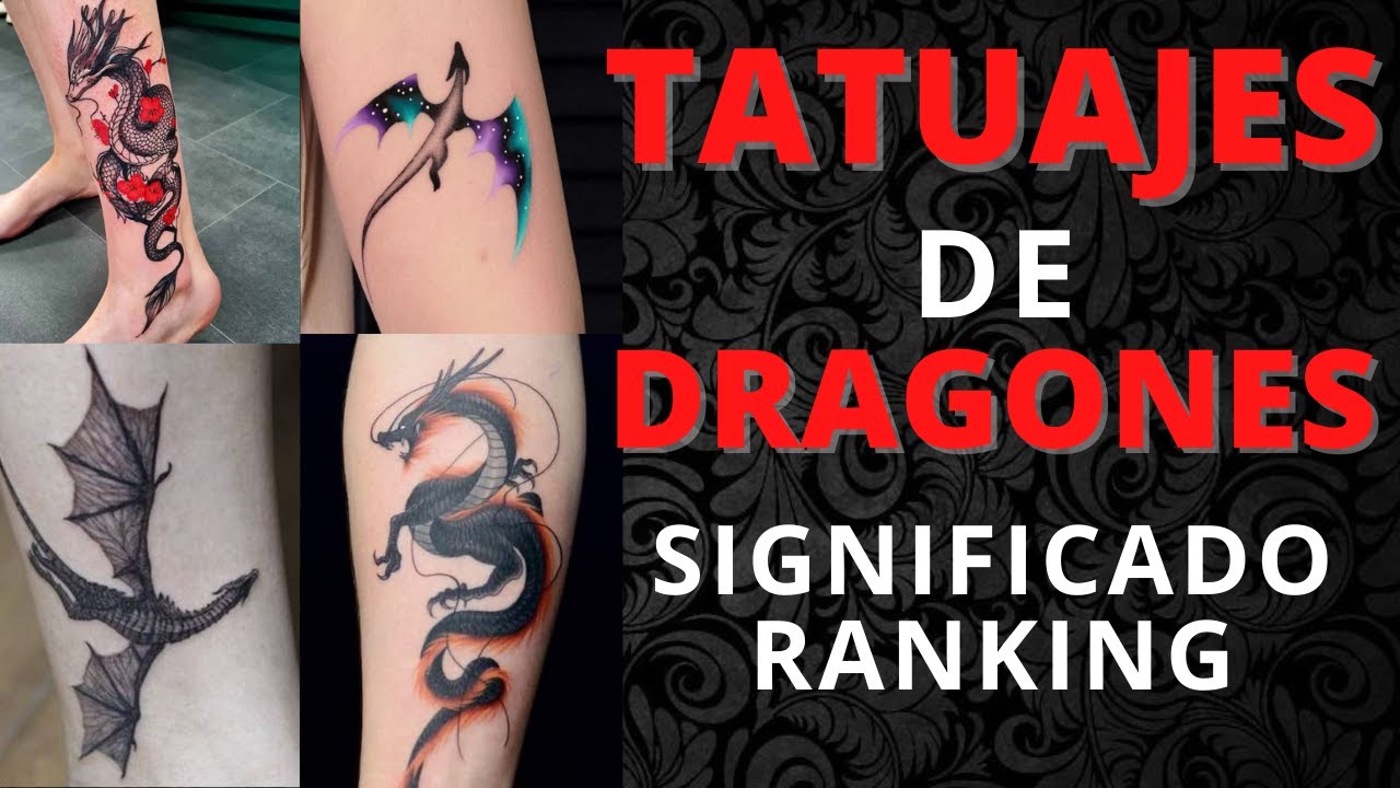 tatuajes de dragones en el brazo para hombres