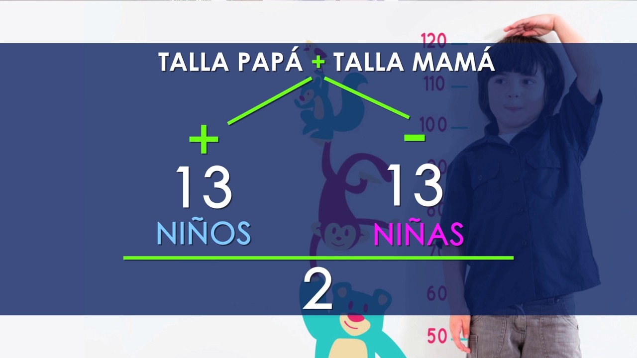 cuanto debe medir un niño de 11 años