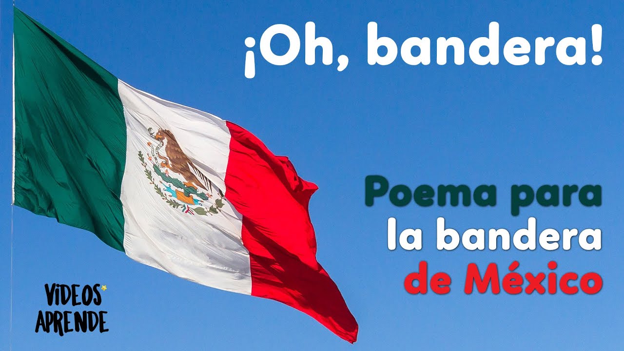 poemas del escudo de la bandera de mexico